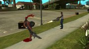 Маньяк с миниганом para GTA San Andreas miniatura 4