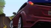Ford Focus RS для GTA San Andreas миниатюра 13