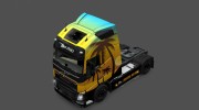 Скин Miami Beach для Volvo FH Sleeper para Euro Truck Simulator 2 miniatura 2