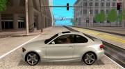 BMW 135i para GTA San Andreas miniatura 2