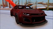 Chevrolet Camaro ZL1 Forza Edition 2017 para GTA San Andreas miniatura 1