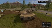 Танк M1A1 ABRAMS for Farming Simulator 2017 miniature 4