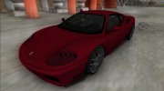Ferrari 360 Modena FBI para GTA San Andreas miniatura 1