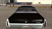 Cadillac DeVille Limousine 1972 для GTA San Andreas миниатюра 7