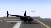 Robinson R44 Raven II NC 1.0 Скин 1 для GTA San Andreas миниатюра 5