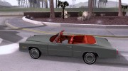Cadillac Eldorado Convertible 1976 для GTA San Andreas миниатюра 2