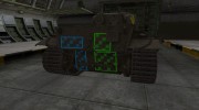 Качественные зоны пробития для Centurion Mk. I для World Of Tanks миниатюра 4