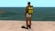 Акваланг для GTA San Andreas миниатюра 7