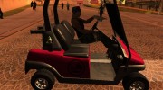 GTA 5 Caddy для GTA San Andreas миниатюра 2