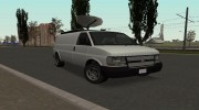 Vapid Speedo Newsvan для GTA San Andreas миниатюра 1
