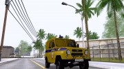 УАЗ 3151 Милиция для GTA San Andreas миниатюра 5