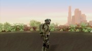 CoD AW US Marine Assault v1 Head A для GTA San Andreas миниатюра 4