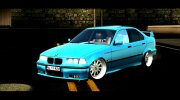 BMW E36 Sedan Low for GTA San Andreas miniature 1