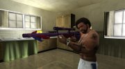 Stylized Dart Sniper для GTA San Andreas миниатюра 3