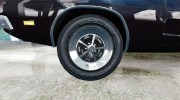 Dodge Charger RT 1969 для GTA 4 миниатюра 11