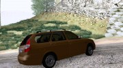Lada 2171 Priora для GTA San Andreas миниатюра 2