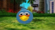 Blue Bird from Angry Birds для GTA San Andreas миниатюра 6