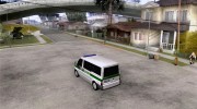 Ford Transit Policija для GTA San Andreas миниатюра 3