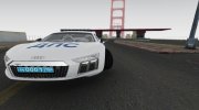 Audi R8 2015 для GTA San Andreas миниатюра 2