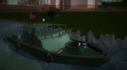 Patrol Boat River 3 Mark 2 для GTA Vice City миниатюра 2