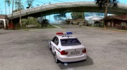 BMW 3 Series China Police для GTA San Andreas миниатюра 3