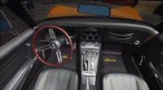 Chevrolet Corvette Stingray C3 L46 350 1969 for GTA San Andreas miniature 6