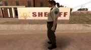 GTA Online Female Cop для GTA San Andreas миниатюра 2