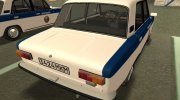 ВАЗ-21013 Lada-1200s Милиция for GTA San Andreas miniature 4
