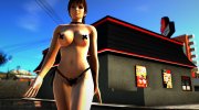 Kasumi Naked V3 для GTA San Andreas миниатюра 4