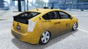 Toyota Prius LCC Taxi 2011 для GTA 4 миниатюра 5