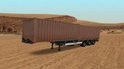 Krone Trailer Boxliner 2x20ft for GTA San Andreas miniature 1