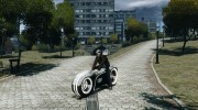 Мотоцикл из Трон (серый неон) для GTA 4 миниатюра 1