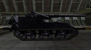 Темный скин для M40/M43 для World Of Tanks миниатюра 5