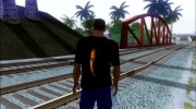 Футболка Paul Walker para GTA San Andreas miniatura 2