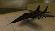 MIG 29 fulcrum Yemen para GTA Vice City miniatura 5