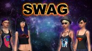 Swag girl для Sims 4 миниатюра 1