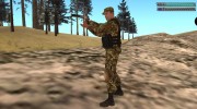 Стрелок ополчения ДНР para GTA San Andreas miniatura 12