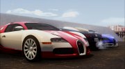 Bugatti Veyron для GTA San Andreas миниатюра 6