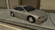 Mitsubishi Eclipse GSX 1999 - Improved (Low Poly) для GTA San Andreas миниатюра 3