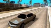 Lincoln Towncar Secret Service para GTA San Andreas miniatura 1