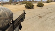 FN Scar-L Non-scoped (Animated) для GTA 5 миниатюра 4