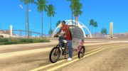 Manual Rickshaw v2 Skin5 для GTA San Andreas миниатюра 1