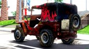Free Fire Jeep for GTA San Andreas miniature 2