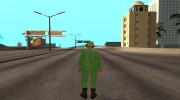 Мужичок в пижаме для GTA San Andreas миниатюра 3