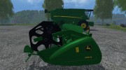 John Deere S690i V 1.0 for Farming Simulator 2015 miniature 3