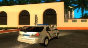 Toyota Fortuner Полиция Украины for GTA San Andreas miniature 3