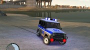 УАЗ-315195 «Hunter-Полиция» для GTA 4 миниатюра 2