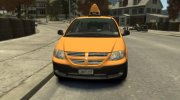2003 Dodge Grand Caravan LC Taxi для GTA 4 миниатюра 2