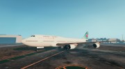 Air Canada + Air Canada Rouge Textures for Jumbo Jet for GTA 5 miniature 1
