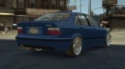 BMW 320i E36 Sedan para GTA 4 miniatura 2